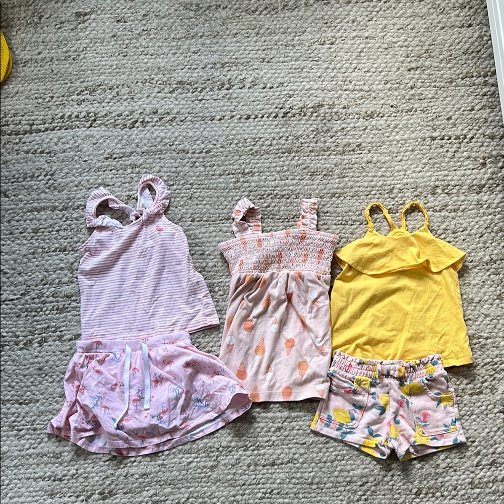Carters Toddler Clothing Set summer bundle